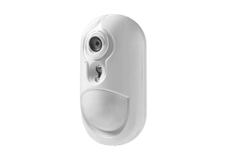 SECOM's wireless motion detector with camera