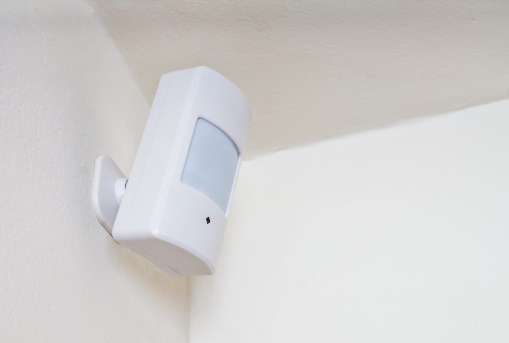Security motion sensor